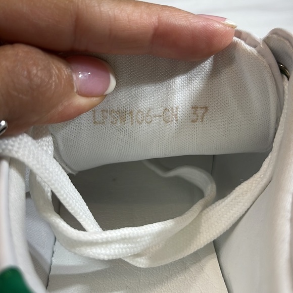 Latina Kid’s Sneaker White/Green sz 1.5 - Picture 8 of 8